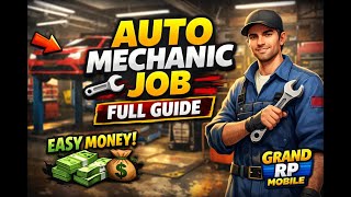 How to do auto mechanic job in grand rp mobile full explanation. #indian #gta