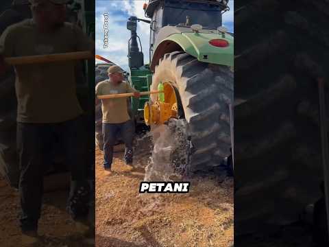 Kenapa ban traktor harus diisi air?