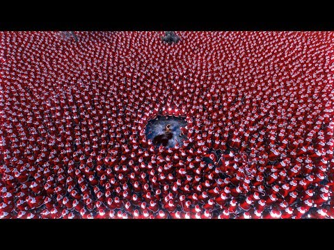 1 JESUS vs 20.000 SANTA CLAUS - Ultimate Epic Battle Simulator