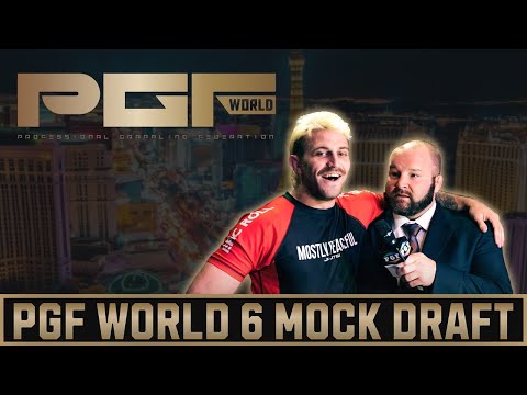 PGF WORLD 6 MOCK DRAFT