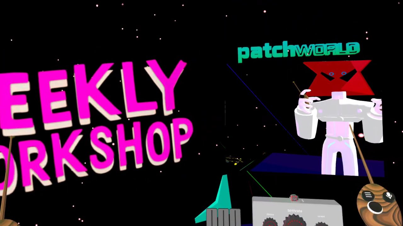 Recent PatchWorld weekly workshop video preview
