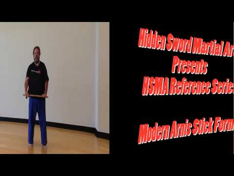 Moden Arnis  Stick Form #3
