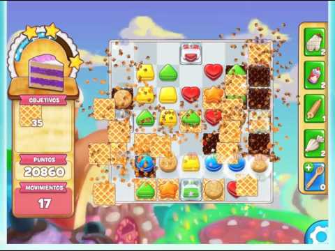 Cookie Jam - LEVEL 1268 -- ( No booster ) GAMES