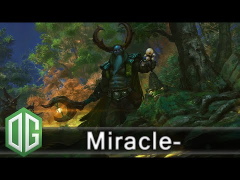 OG.Miracle- Nature`s Prophet Gameplay  - Ranked Match - OG Dota 2