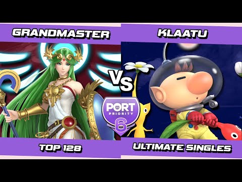 Port 6 Top 128 - grandmaster (Palutena) Vs. Klaatu (Olimar) SSBU Ultimate Tournament