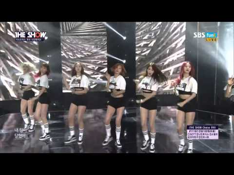 Nine Muses | Hurt Locker live on SBS MTV The Show 150728