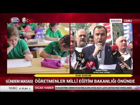 24 Kasım Öğretmenler Gününde MEB Önünde Yaptığımız Basın Açıklaması-Sözcü Tv-24/11/2023 | EĞİTİM İŞ