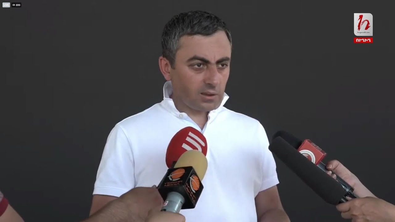 Իշխան Սաղաթելյանի ճեպազրույցը ոստիկանության բռնություններից հետո․ ուղիղ