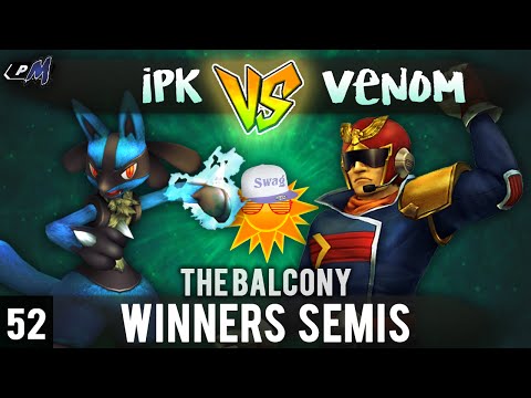 PM @ the Balcony 52 - Winners Semis - iPunchKidsz (Lucario) vs. Venom (Captain Falcon)