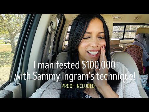 How I manifested $100,000 using Sammy Ingram’s robotic affirming