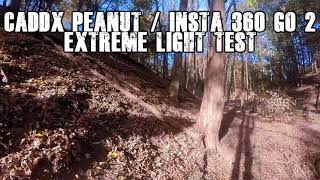 Caddx Peanut / Insta 360 Go 2 FPV Bright Light Test