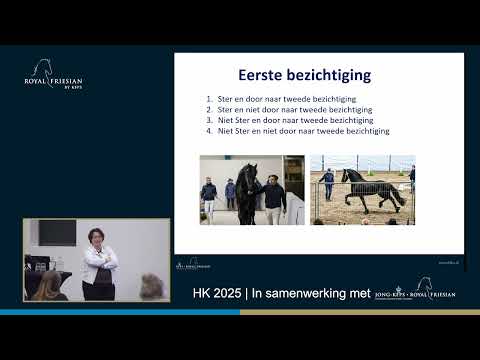 Clinic HK 2025 | Het KFPS Hengstenselectietraject | Sabien Zwaga