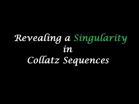 Revealing a Singularity in Collatz Sequences