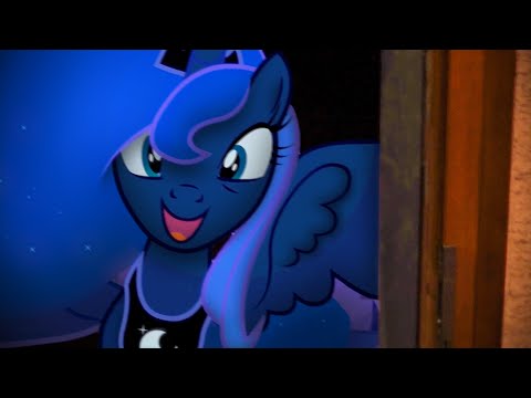 Luna's Nightmare Night Visit (MLP in real life)