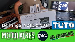 Video thumbnail for VCO Behringer 921B & VCF 904A Eurorack by CAME asbl