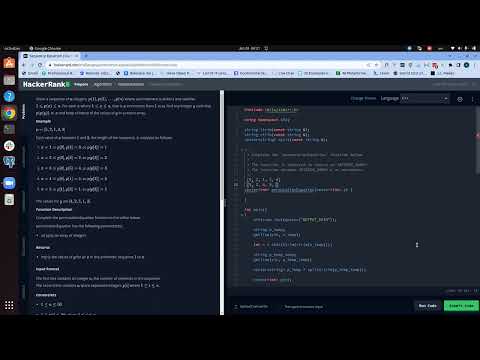 Hackerrank Sequence Equation