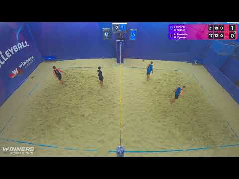 09:55 I. Yehorov / V. Kushch - A. Pasazhin / M. Kyselov 04.09.2022 | Winners Beach Volleyball