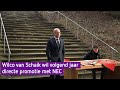 Wilco van Schaik wil volgend jaar directe promotie met NEC