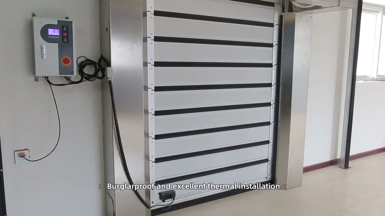 Aluminum Alloy Spiral High Speed Roller Shutter Door | YUOUDOORS