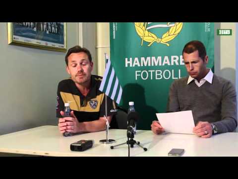 HTV: Presskonferensen efter Hammarby - Falkenberg