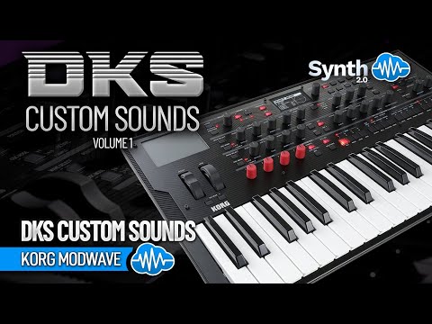 DKS008 - DKS Custom Sounds Vol.1 - Korg Modwave ( 16 presets ) - Video Preview 1