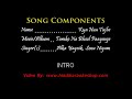 Kya Hua Tujhe Bechain Dil Karoake And Lyrics