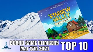 Top 10 Board Game Climbers for Week Ending in March 17th 2021