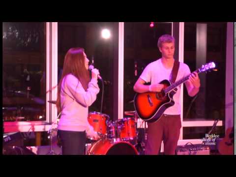 Savannah Sgro and Mads at Berklee College of Music