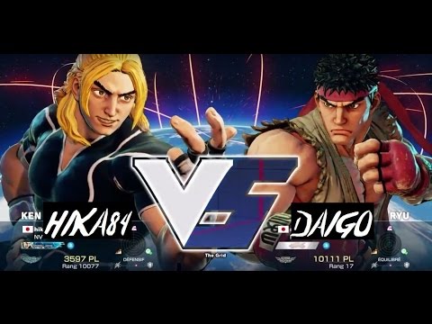 SFV - Hika84 (Ken) Vs MCZ Daigo Umehara (Ryu) - Can you beat the Legend ?