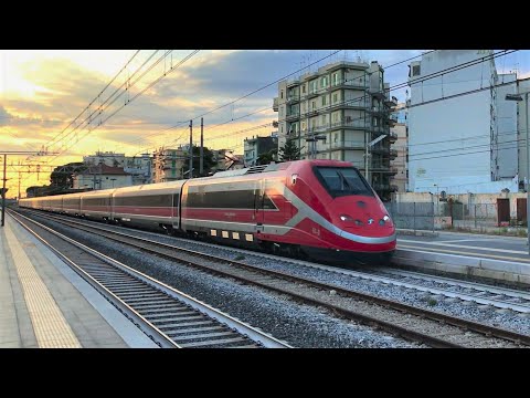 Debutto nuova livrea Frecciarossa, prima volta in Puglia(Etr500 n.40)