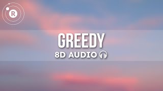 Tate McRae - greedy (8D AUDIO) Lyrics