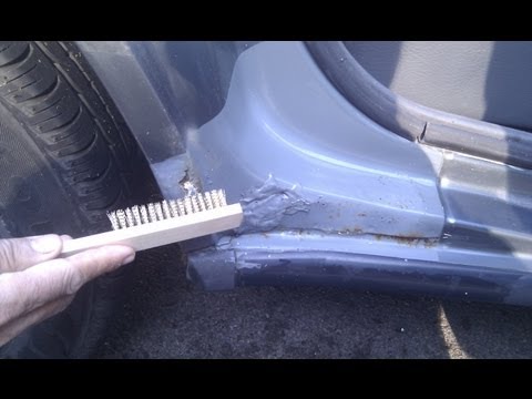 comment reparer trou rouille carrosserie