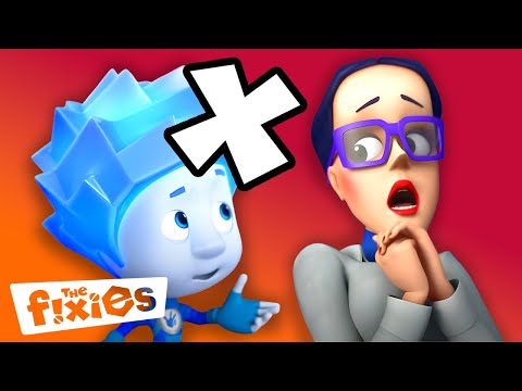Hiding from Elisa! | The Fixies | Cartoon for kids - Kingdom Kids Zone, Little Learners - The Fixies