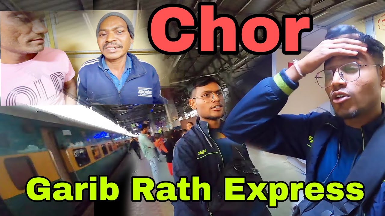 Pune Garibrath Express 3AC Train me ghusa Chor 😱 || Nagpur To Pune