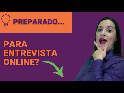 Como se sair bem em uma entrevista de emprego online