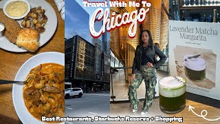 CHICAGO TRAVEL VLOG | BEST restaurants, Exploring the city, World's LARGEST Starbucks + MORE