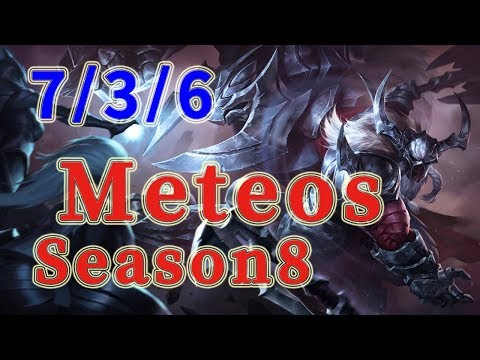 100 Thieves Meteos Olaf Jungle vs Shyvana Patch 8.7