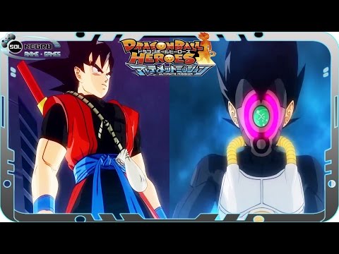 Xeno Goku and Time Breaker Vegeta -  Dragon Ball Heroes Oficial Trailer GDM9