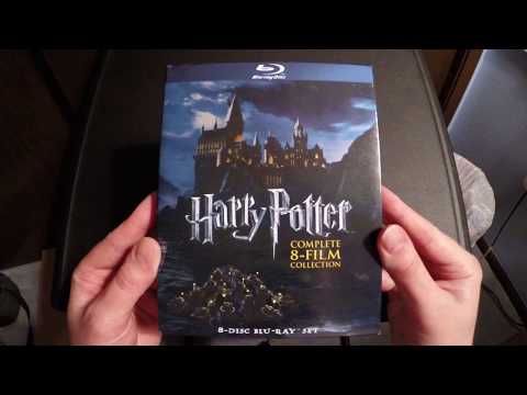 Harry Potter Complete 8-Film Collection Blu-Ray Unboxing
