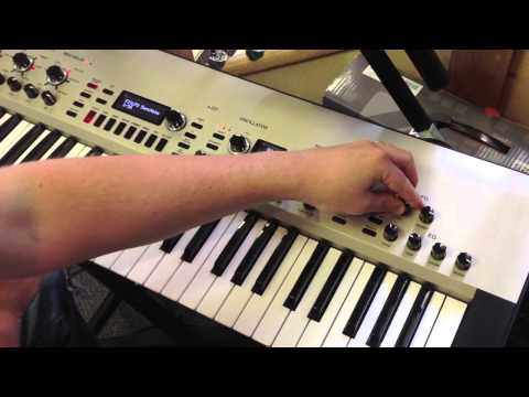 Korg KingKorg Analog Modelled Synthesiser Demonstration