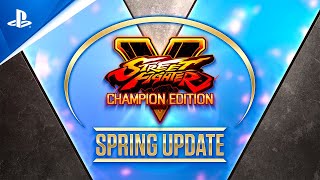 PlayStation  Street Fighter V Champion Edition - Spring Update | PS4 anuncio