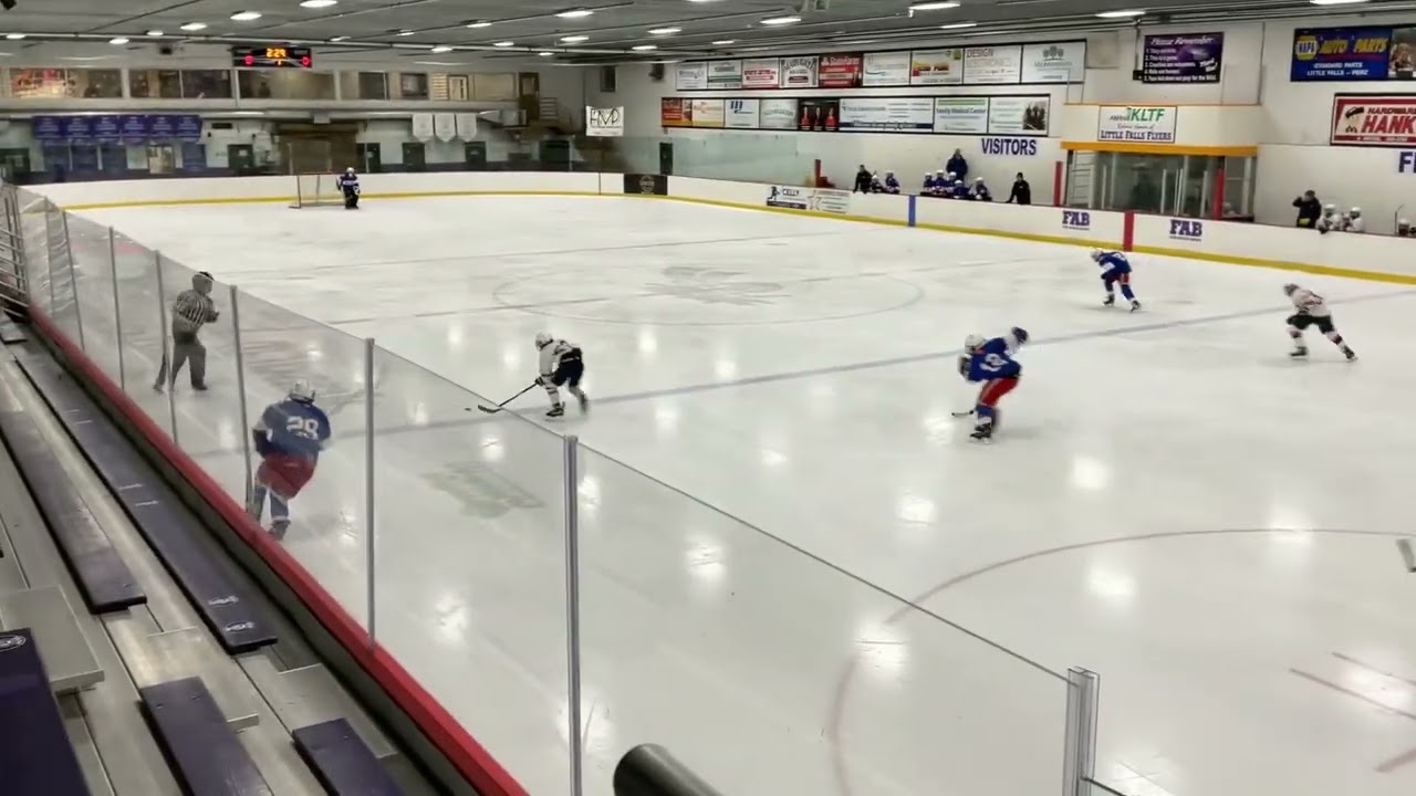 Game 20 Sioux Falls 3-0: Ashton scores short handed goal with an assist from Aiden