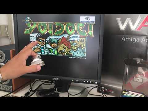 Amiga RGB to VGA adaptor finally removes vertical lines