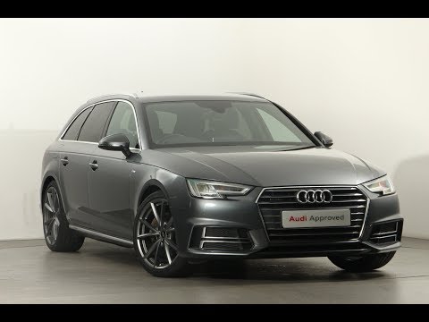 DH65OVK AUDI A4 AVANT TDI QUATTRO S LINE GREY 2016, Derby Audi
