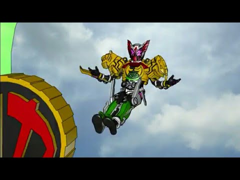 kamen rider zi-o ooo form and finisher fan animation