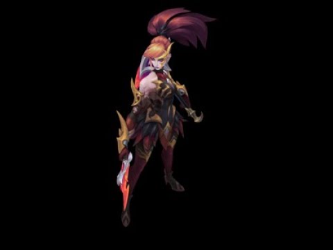 Coven Akali (Ruby) Chroma - League of Legends 2023