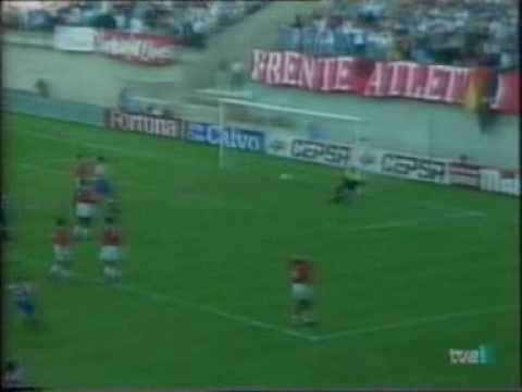 TEMP 93-94 Jornada 1. 1-0 Luis Garcia (Atletico-Logroñes).wmv