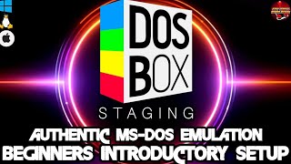 DOSBox Staging Complete Emulator Setup Guide - Beginner Friendly #msdos #dos #dosbox