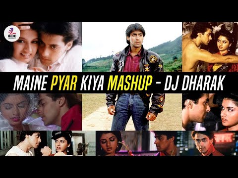 Maine Pyar Kiya Mashup | DJ Dharak | Salman Khan | Bhagyashree | Super Hit Romantic Song
