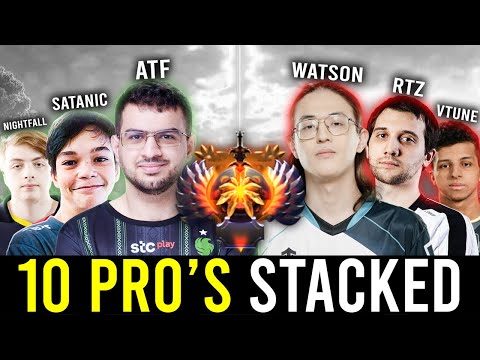 10 PRO's STACKED in EU pubs! - TEAM ATF vs TEAM WATSON!